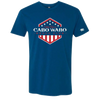 Blue Short Sleeve Men's Logo 4th of July T-Shirt - Size S - XL